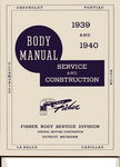 Chevrolet Parts -  1939-1940 FISHER BODY SERVICE MANUAL