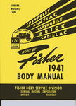 Chevrolet Parts -  1941 FISHER BODY SERVICE MANUAL
