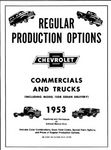 REGULAR PRODUCTION OPTIONS FOR 1953