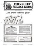 Chevrolet Parts -  1930 CHEVROLET FACTORY SERVICE NEWS