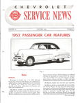 Chevrolet Parts -  1952 CHEVROLET FACTORY SERVICE NEWS
