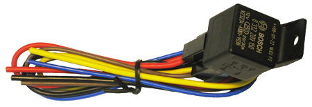 BOSCH RELAY AND WIRE HARNESS KIT 30AMP-12V Photo Main