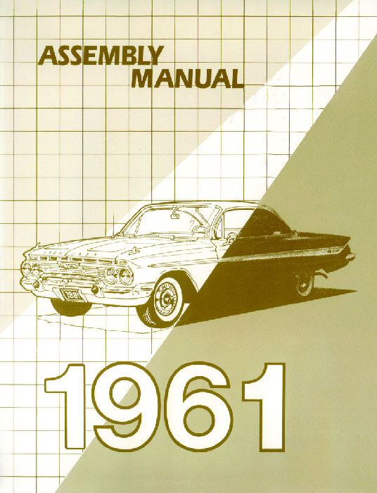 1961 CAR FACTORY ASSEMBLY MANUAL Photo Main