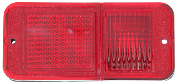 1968-72PU MARKER LIGHT-RED-W/O CHROME Photo Main