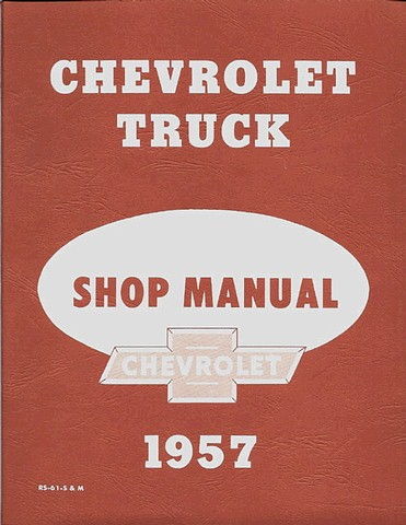 1957 TRUCK SHOP/REPAIR MANUAL Photo Main