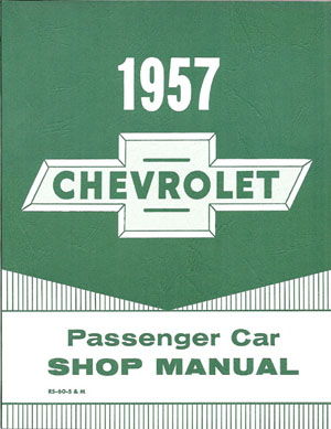 1957 CAR SHOP/REPAIR MANUAL Photo Main