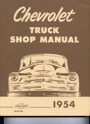 1954 TRUCK SHOP/REPAIR MANUAL Photo Main