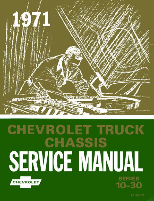 1971 TRUCK CHASSIS SERVICE MANUAL Photo Main