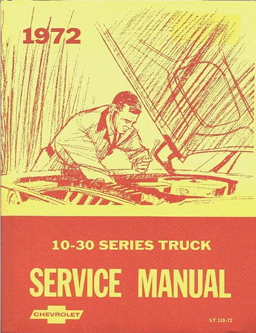 1972 TRUCK CHASSIS SERVICE MANUAL Photo Main