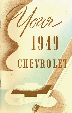 1949 CAR OWNERS MANUAL Photo Main