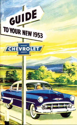 1953 CAR OWNERS MANUAL Photo Main