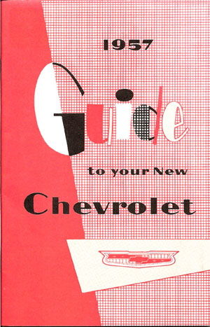 1957 CAR OWNERS MANUAL Photo Main