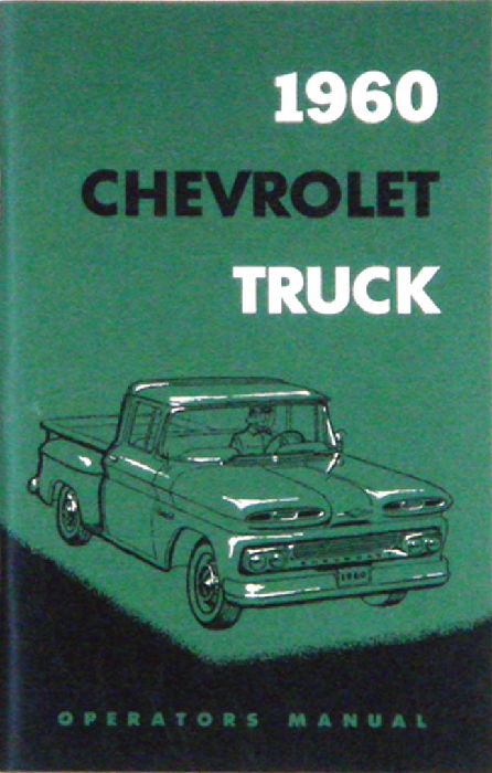 1960 CHEVROLET TRUCK OWNERS MANUAL Photo Main