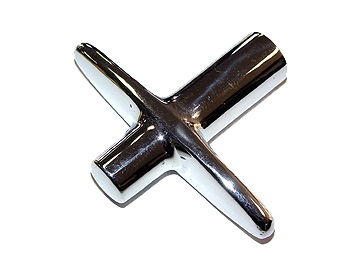 1929-1936 SIDE MOUNT "T" HANDLE - STAINLESS Photo Main