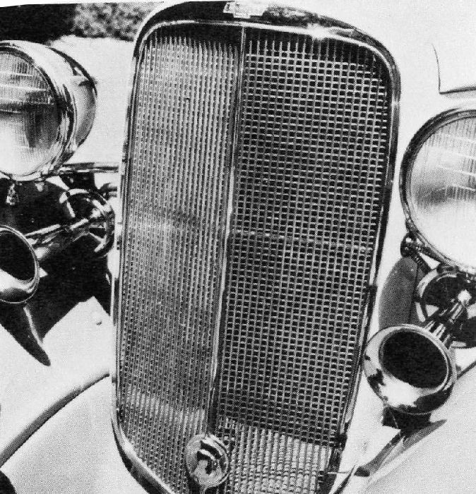 1929-31 GRILLE INSERT-POLISHED Photo Main