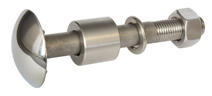 1931-1936 BUMPER END BOLT - STAINLESS Photo Main