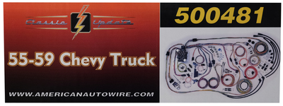 1955-1959 TRUCK CLASSIC UPDATE WIRING HARNESS Photo Main