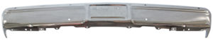 1983-1991 FRONT BUMPER-NO TRIM HOLES-CHROME Photo Main