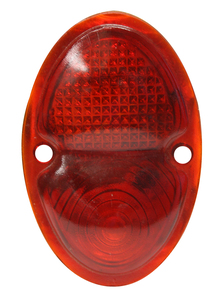 1933-36 CAR REPLACEMENT GLASS TAIL LIGHT LENS Photo Main