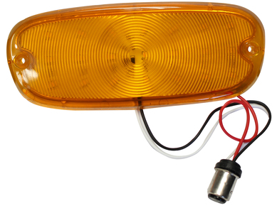 1958-1959 TRUCK LED PARKING LIGHT LENS - AMBER Photo Main