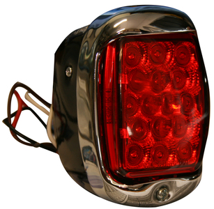 1940-53PU SPYDER LED RED/RED TAIL ASSY-BLK-LEFT Photo Main