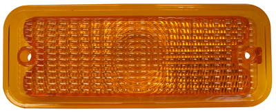1973-74PU PARKING LIGHT LENS-NON DIFFUSED-AMBER-L Photo Main