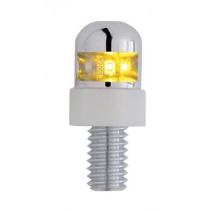 STAINLESS STEEL LED LIGHT BOLTS - AMBER Photo Main