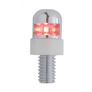 STAINLESS STEEL LED LIGHT BOLTS - RED Photo Main