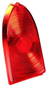 1955-58 CAMEO TAIL LIGHT LENS - RED Photo Main