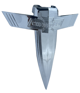 1938 CAR & TRUCK GRILLE EMBLEM - CHROME Photo Main