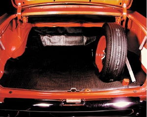1955-1957 CAR (EXC. CONV) TRUNK MAT-BLACK Photo Main