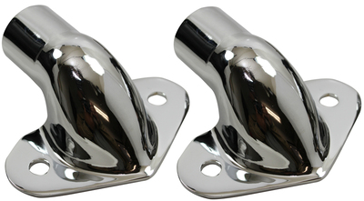 1941-1953 STEPSIDE PU TAILGATE HINGES - CHROME Photo Main