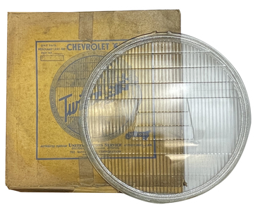 1931-1932 NOS GM HEADLIGHT LENS-9 7/16"  Photo Main