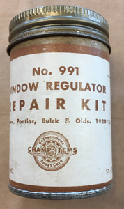 1931-1938 CAR WINDOW REGULATOR REPAIR KIT Photo Main