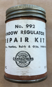 1939-1940 CAR WINDOW REGULATOR REPAIR KIT Photo Main
