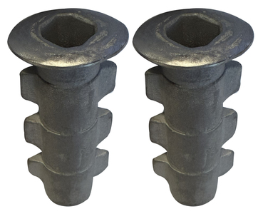 1929-1935 OPEN CAR SIDE CURTAIN ROD SOCKETS Photo Main