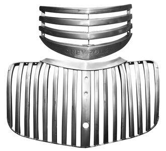 1941-46 CHEVY PU GRILLE - UNPLATED Photo Main