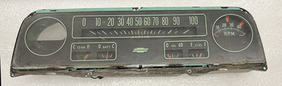 1960-1963 TRUCK DASH GAUGE ASSY WITH TACH Photo Main