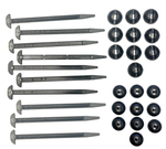 Chevrolet Parts -  NYLON TIE FIREWALL INSULATOR RETAINER 10PC KIT