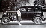 Chevrolet Parts -  1932 4/DR SPECIAL W/GIRLS B&W PHOTO