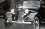 Chevrolet Parts -  1934 FRONT VIEW W/WINTER B&W PHOTO