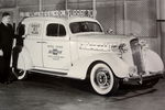 Chevrolet Parts -  1936 4DR NEON SIGN DISPLAY CAR B&W PHOTO