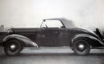 Chevrolet Parts -  1936 ROADSTER, SIDE VIEW B&W PHOTO