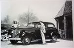 Chevrolet Parts -  1939 CHEV 2 DR SEDAN W/COUPLE B&W PHOTO