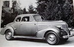 Chevrolet Parts -  1939 M. DELUXE C. COUPE B&W PHOTO