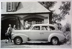 Chevrolet Parts -  1940 CHEV 4 DR SEDAN - SIDE VIEW B&W PHOTO