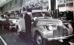 Chevrolet Parts -  1940 ASSEMBLY LINE W/2DR SEDAN B&W PHOTO