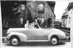 Chevrolet Parts -  1940 CHEV CONVERTIBLE SIDE VIEW B&W PHOTO