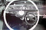 Chevrolet Parts -  1941 DASH VIEW ACC WHEEL B&W PHOTO