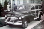 Chevrolet Parts -  1947 FLEETMASTER WAGON B&W PHOTO